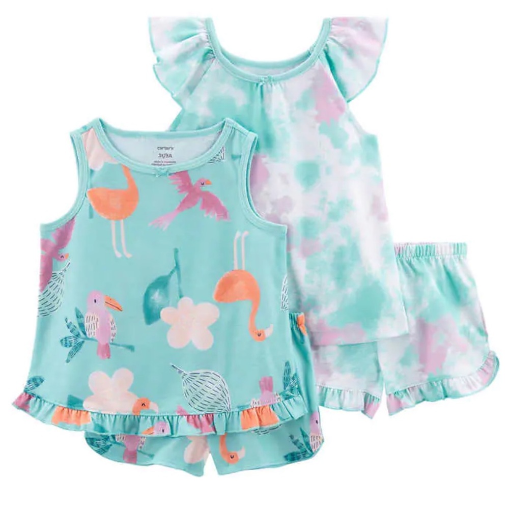 NWT Carter’s Kids 4-pc PJ Set